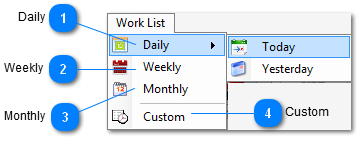 Work List Menu