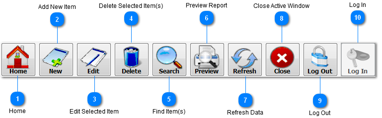 Main Toolbar